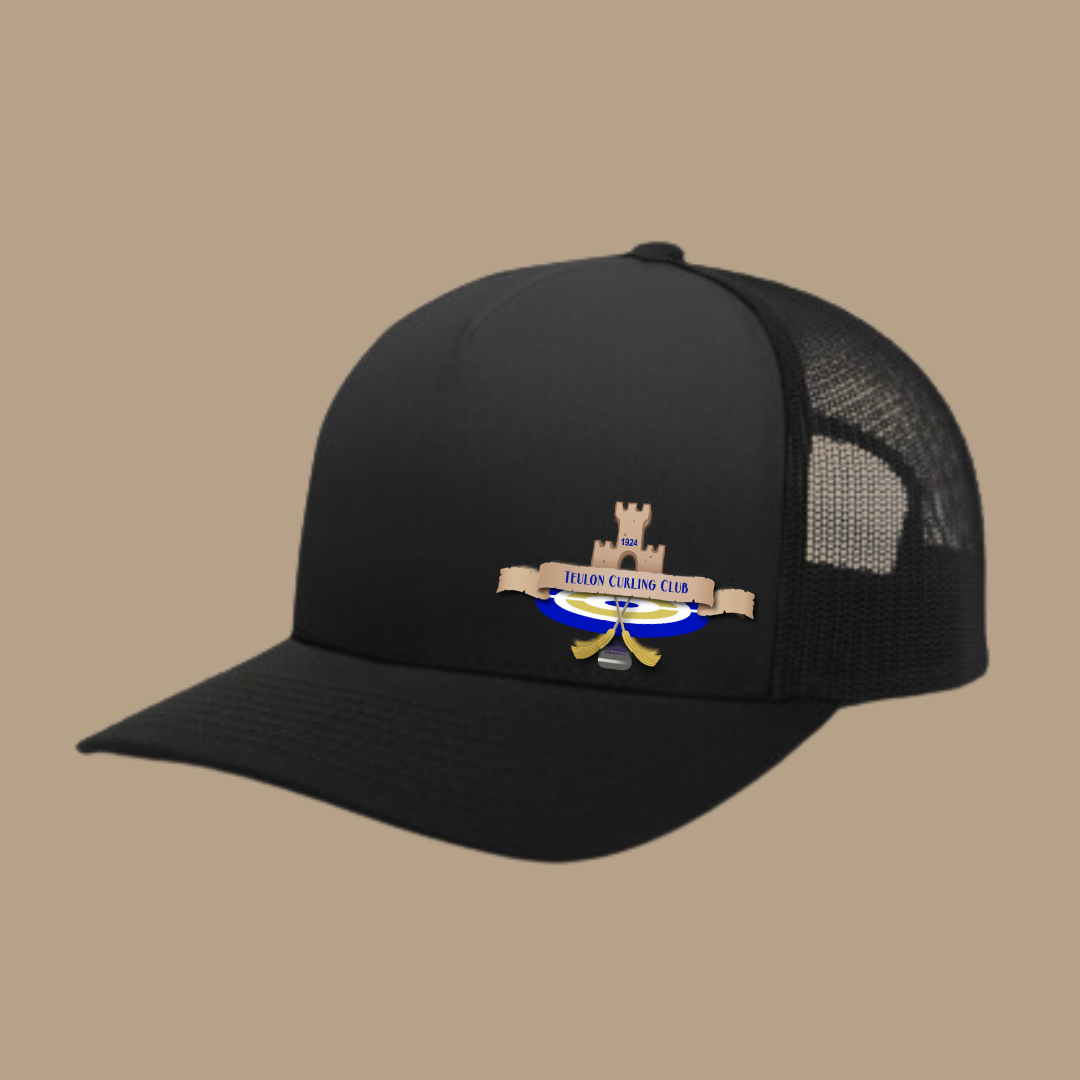 Teulon Curling Club Pacific Headwear 5 Panel Trucker Snapback