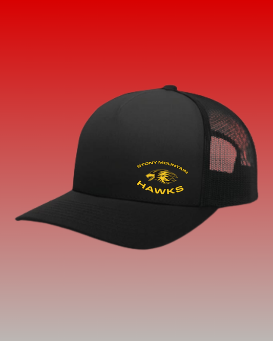 Stony Mountain School 2026 Pacific 5 Panel Trucker Snapback