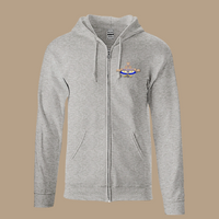 Teulon Curling Club Zip Up Hooded Sweatshirt