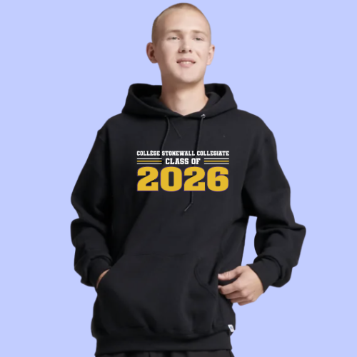 Collège Stonewall Collegiate Class of 2026 Russell Dri-Power® Fleece Hoodie
