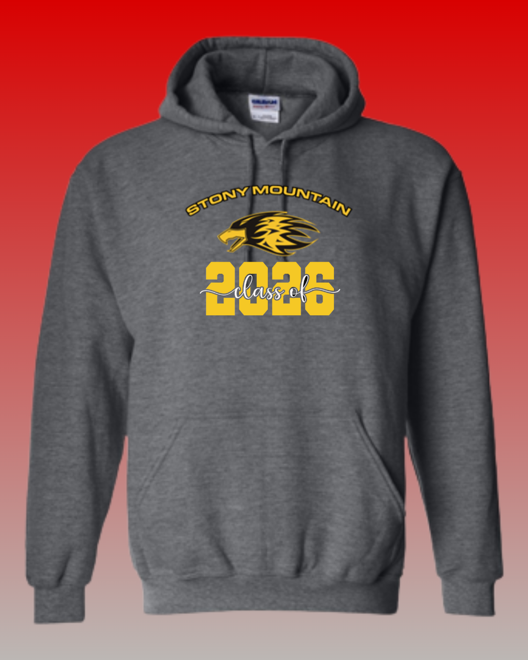 Stony Mountain School 2026 Grade 8 Grad Hoodie