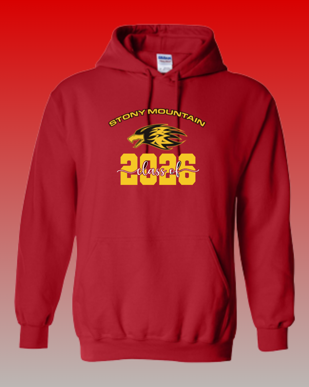 Stony Mountain School 2026 Grade 8 Grad Hoodie