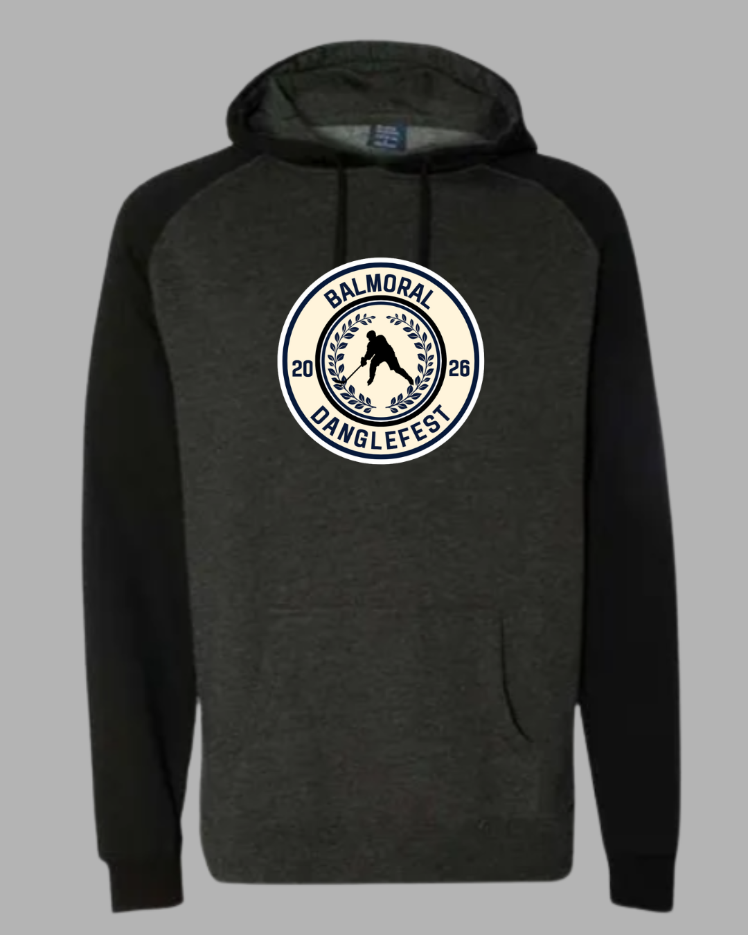 Balmoral Danglefest Raglan Sleeve Pullover Hood