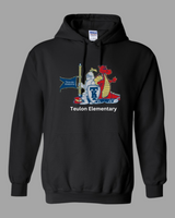 Teulon Elementary Heavyweight Blend 50/50 Hoodie - DIGITAL PRINT