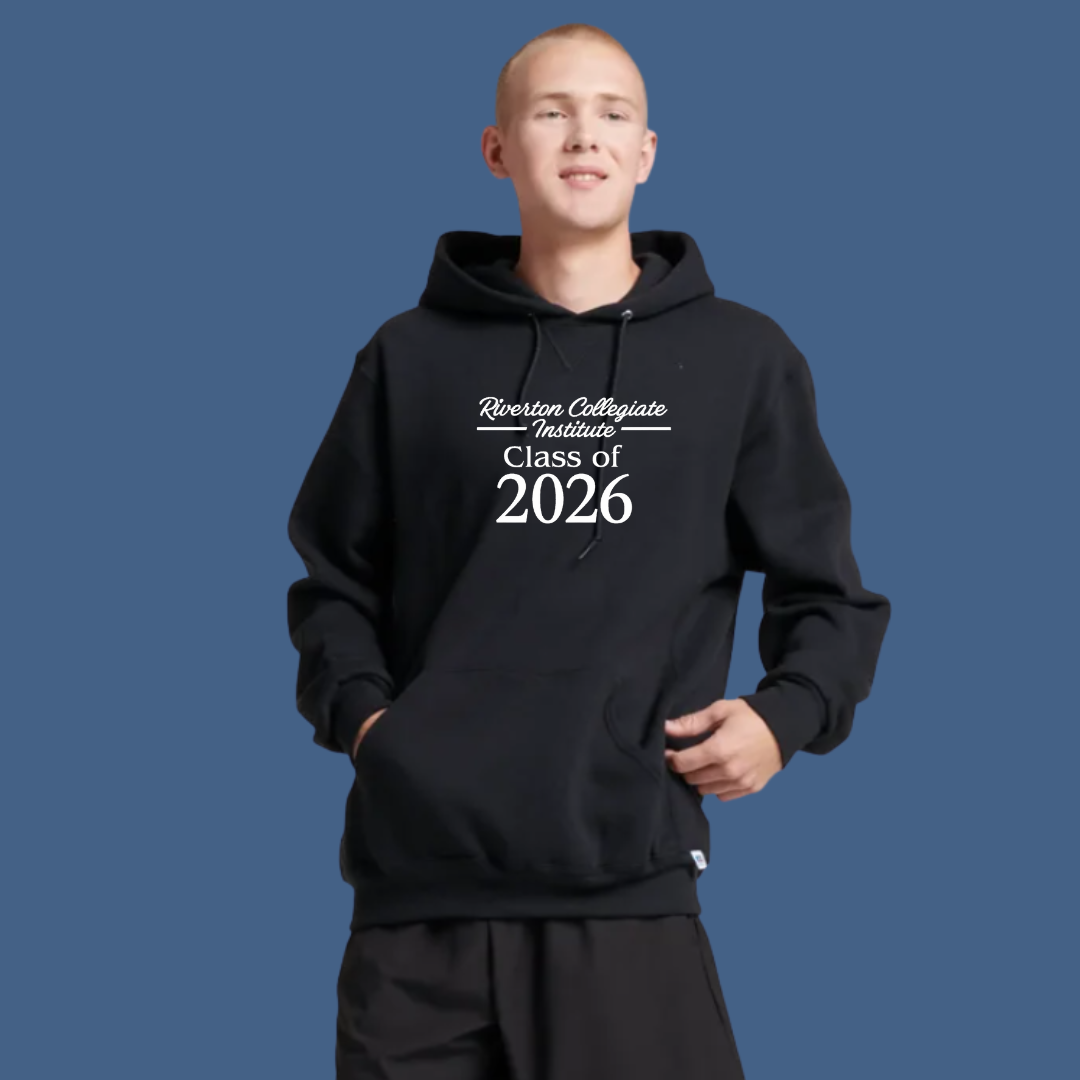 Riverton Collegiate Class of 2026 Russell Athletic Dri Power Hooded Pullover Sweatshirt