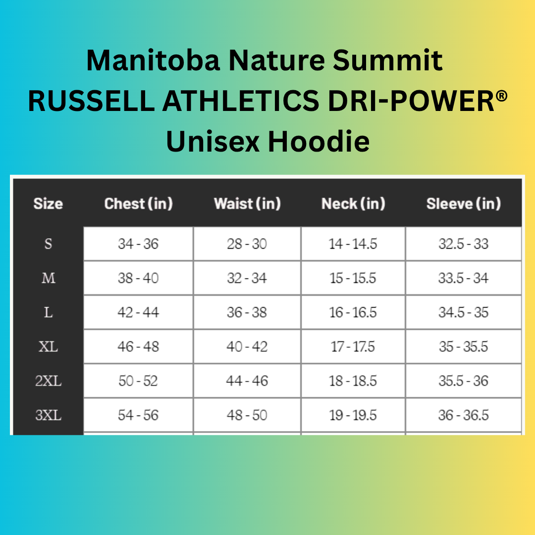 Manitoba Nature Summit RUSSELL ATHLETICS DRI-POWER® Unisex Hoodie