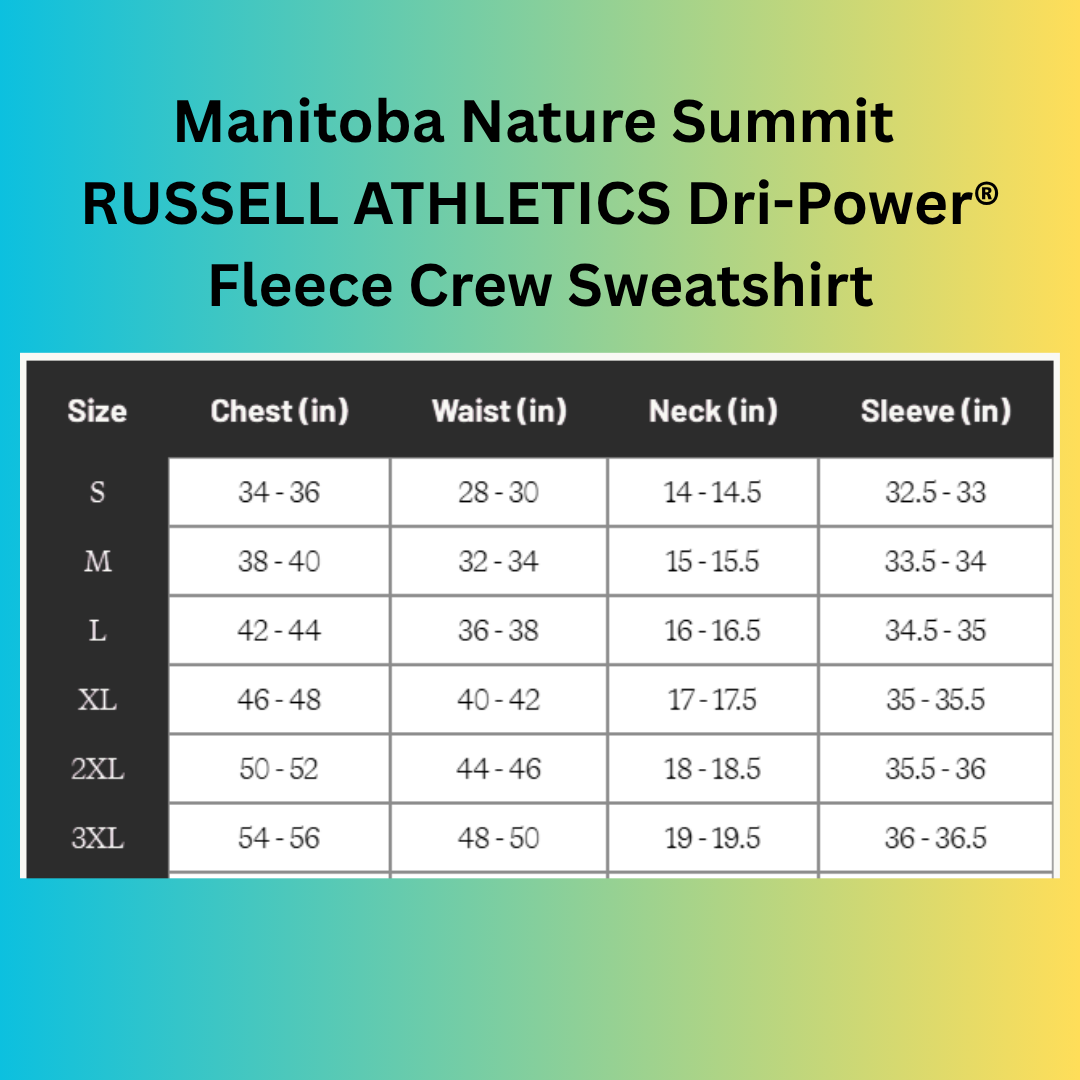Manitoba Nature Summit Russell Athletic Dri-Power® Fleece Crew Sweatshirt