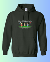 Balmoral Childcare Centre Gildan Heavy Blend 50/50 Hooded Sweatshirt "Children Playing"