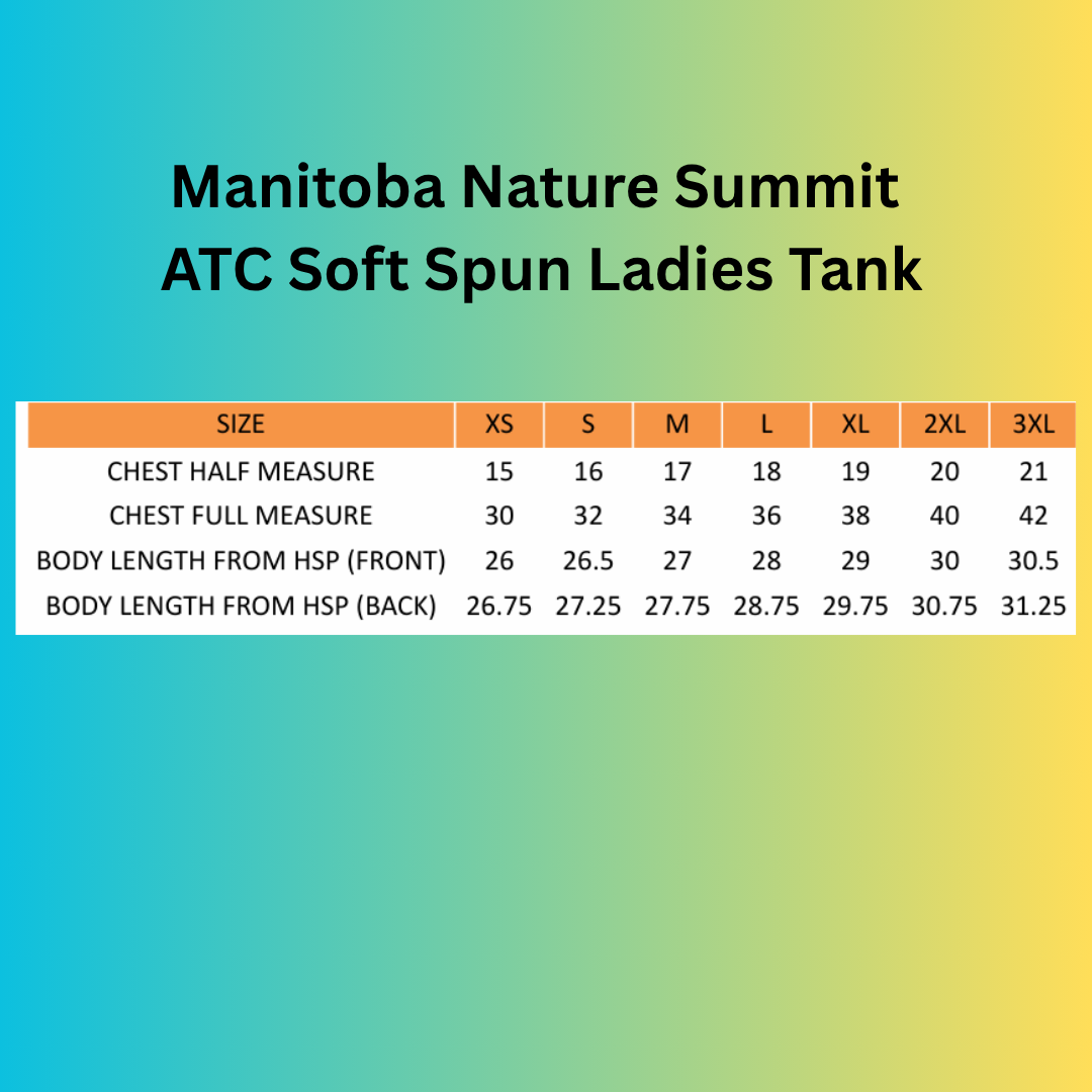 Manitoba Nature Summit ATC Soft Spun Ladies Tank