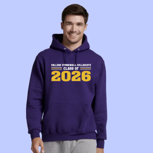 Collège Stonewall Collegiate Class of 2026 Russell Dri-Power® Fleece Hoodie