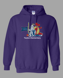 Teulon Elementary Heavyweight Blend 50/50 Hoodie - DIGITAL PRINT