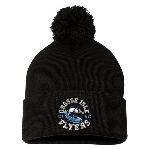 Grosse Isle Sportsman Pom Pom Toque