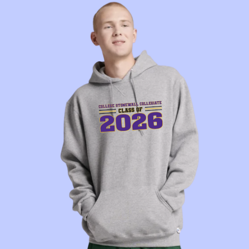 Collège Stonewall Collegiate Class of 2026 Russell Dri-Power® Fleece Hoodie