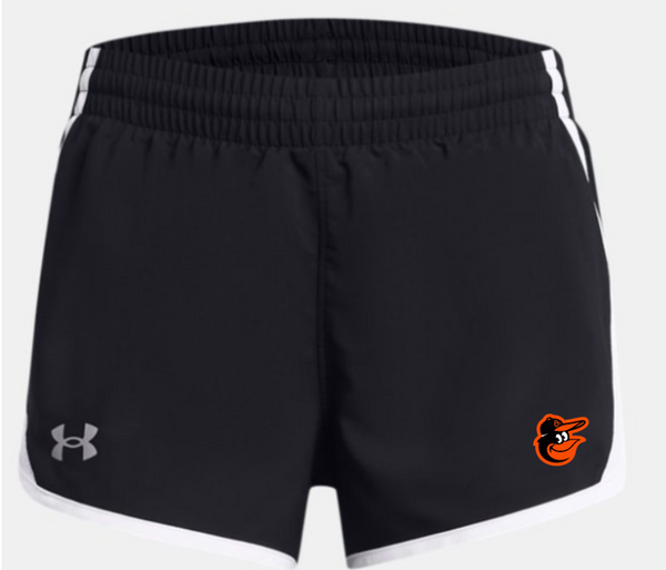 Balmoral Orioles UA Tech Vent Shorts Youth Girls