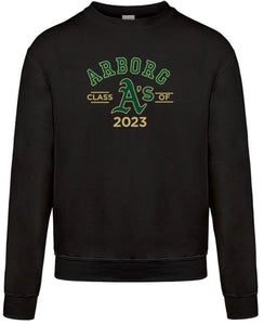 Arborg Collegiate Grad Gildan Crewneck Screen Printed
